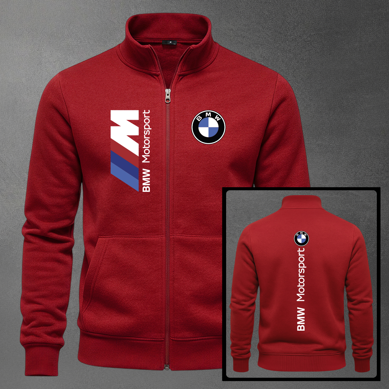 BUZO CUELLO ALTO MOTO BMW ESTAMPADO